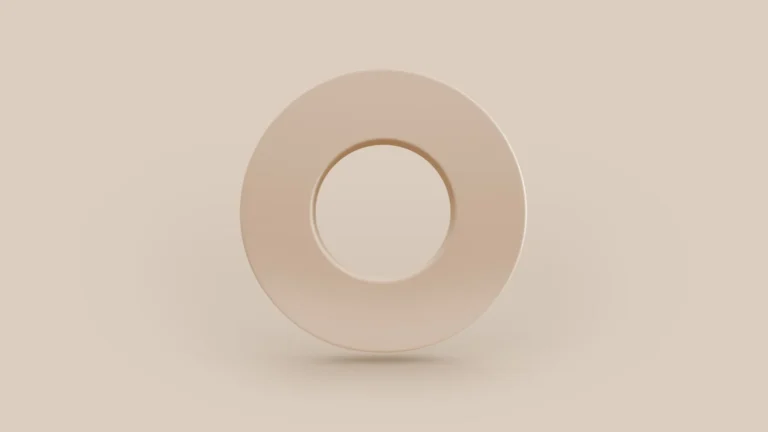 Abstract beige iO Fifth Melt O