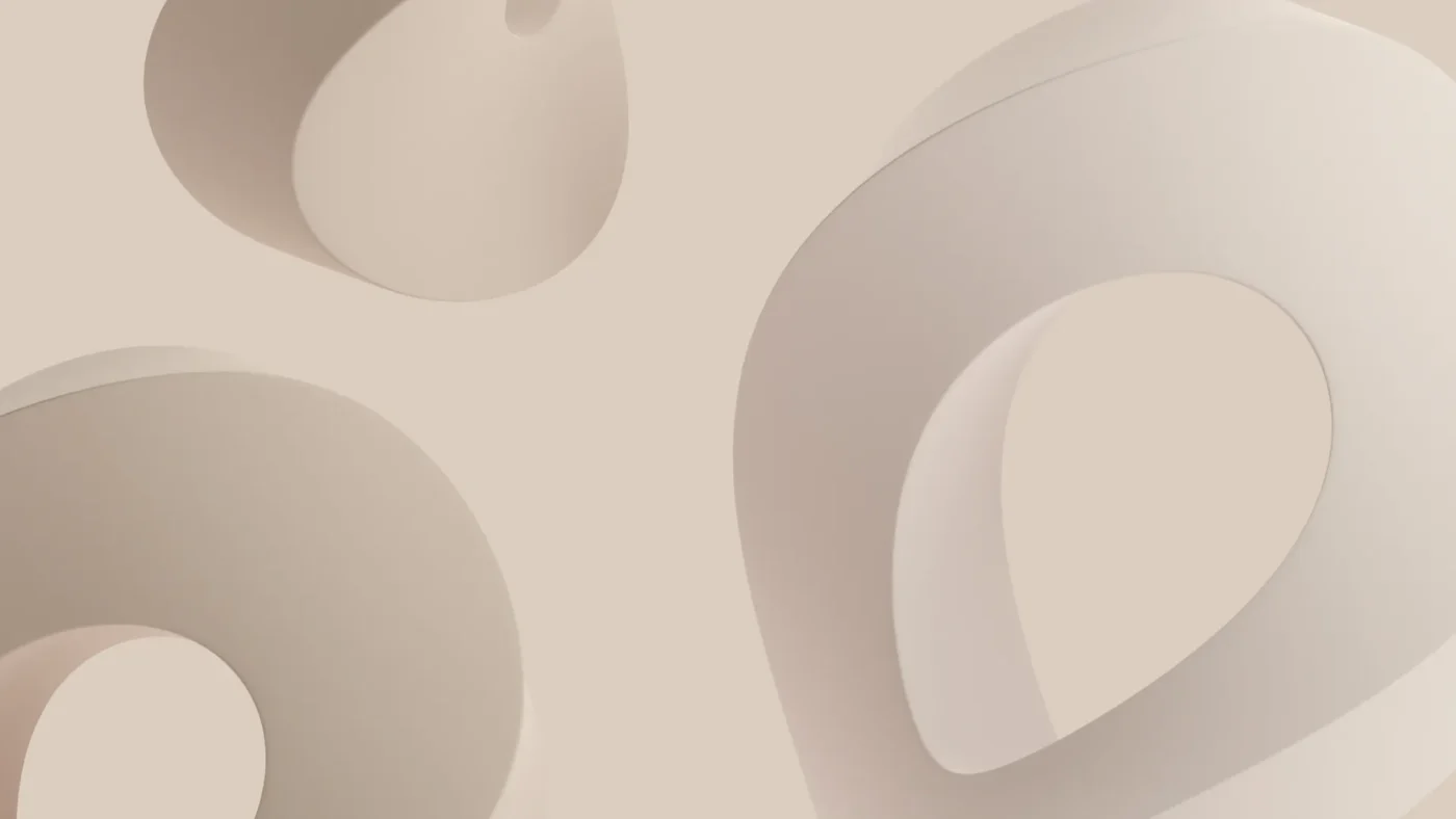 Abstract beige iO Fifth pattern